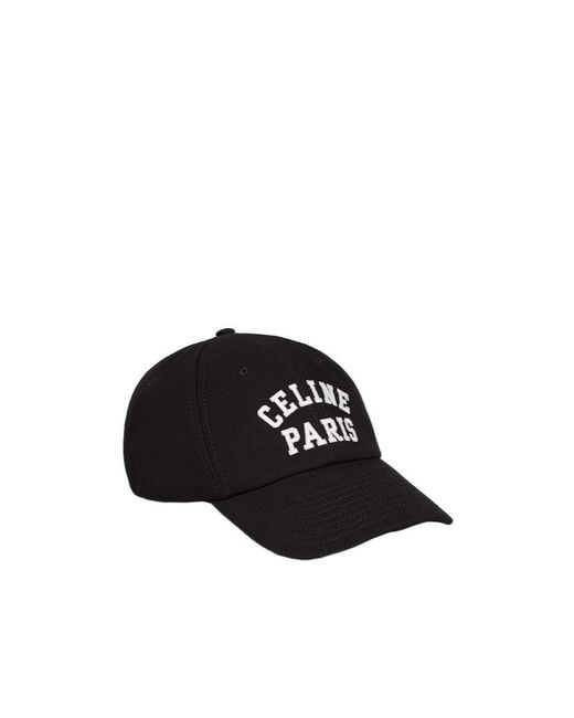 Céline Black Richelieu Cap