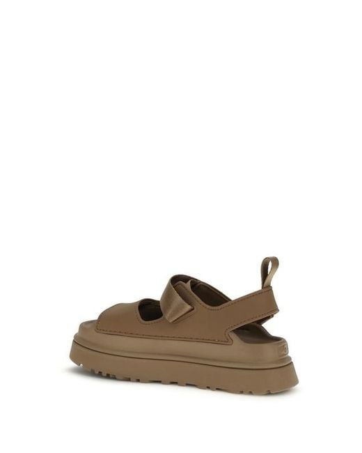 Ugg Brown Round-Toe Sandals