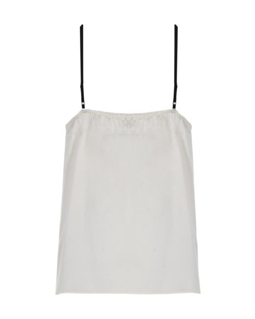 Co. Black Lace-Detail Camisole