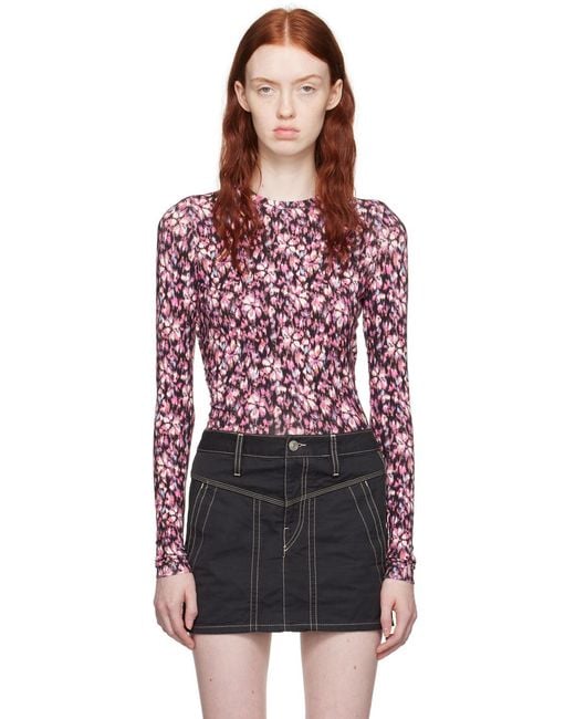Isabel Marant Red Leonio Top