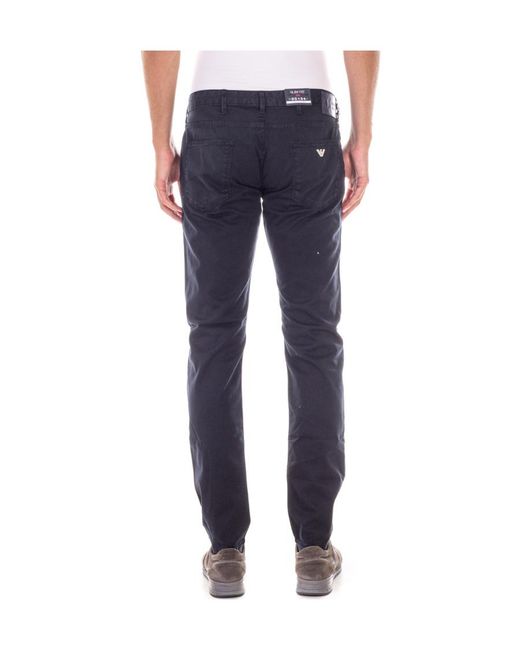 Armani Jeans Blue Slim Jeans for men