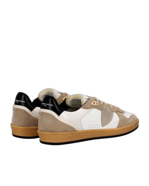 Philippe Model Brown Pgal Low Top Sneakers for men