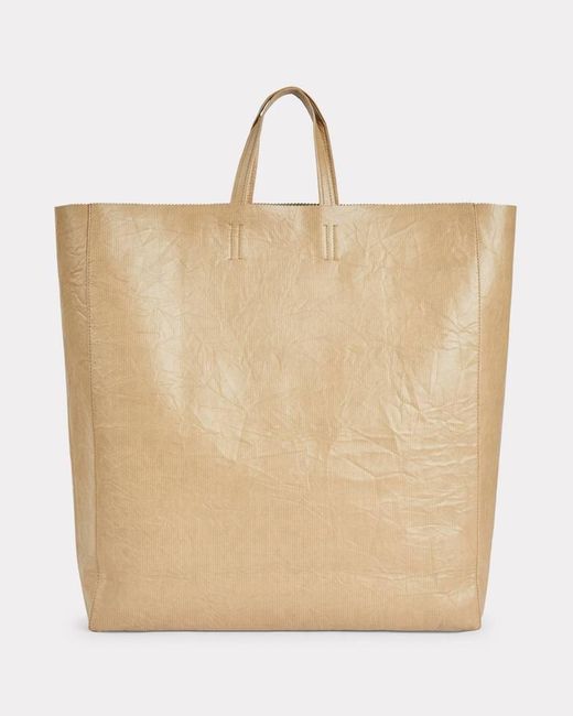 KENZO Natural Paper' Large Tote Bag for men