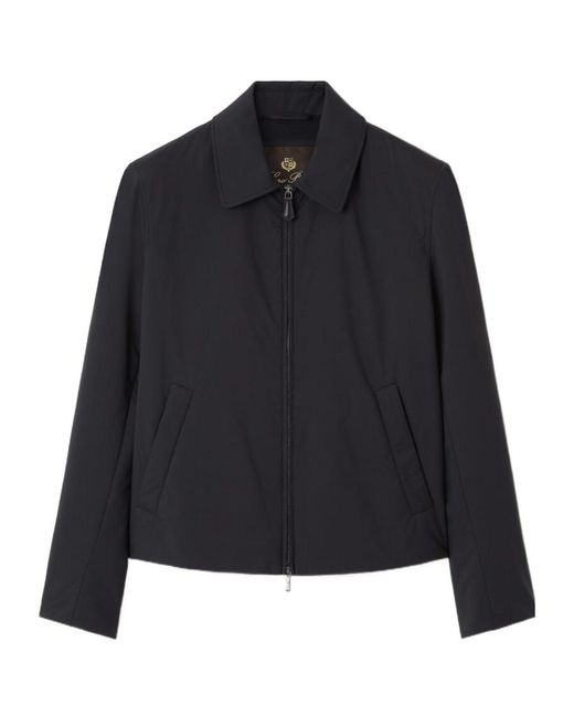 Loro Piana Black Mathis Blouson for men