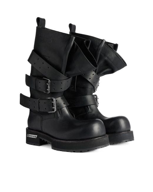 Balenciaga Black Venom High Boot