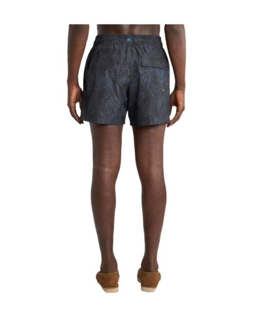 Etro Gray Paisley Swim Shorts for men