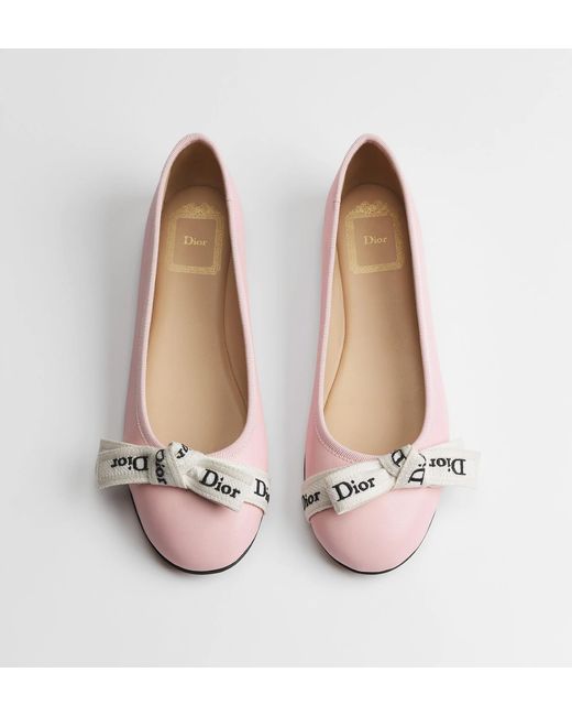 Dior Pink J'A Ballet Flat