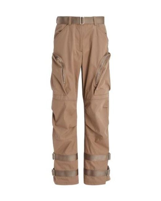 Dior Natural Cargo Pants