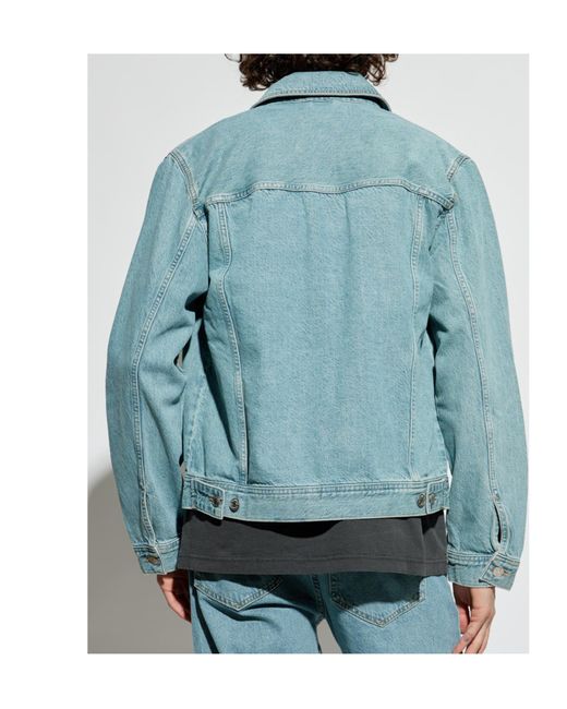 Samsøe & Samsøe Blue "Samisck" Denim Jacket for men