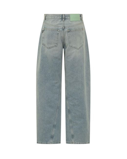 Haikure Gray Logo Jeans
