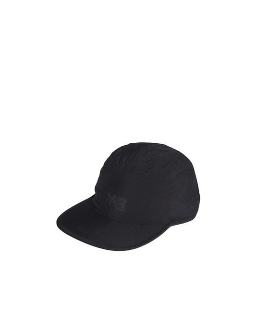 Y-3 Black Running Baseball Cap for men