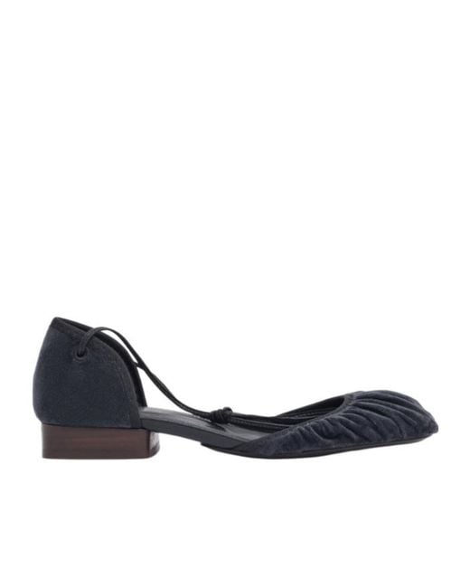 Lemaire Blue Micro Ballet Flats