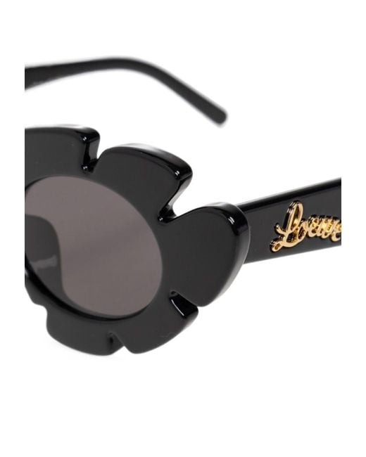 Loewe White Flower Frame Sunglasses
