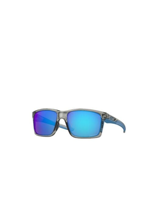 Oakley Blue Mainlink Rectangular Sunglasses for men