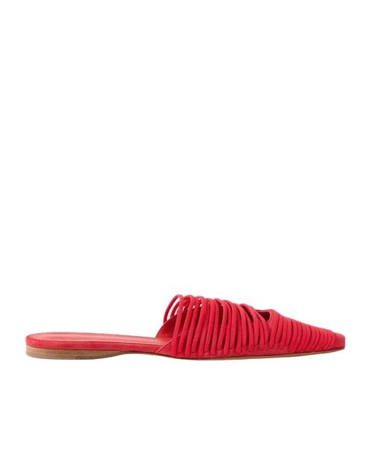 TOVE Red Kenly Mules