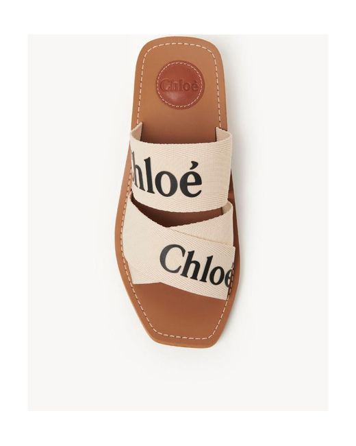 Chloé White Elegant Heeled Slip-On With 4.5 Cm Heel