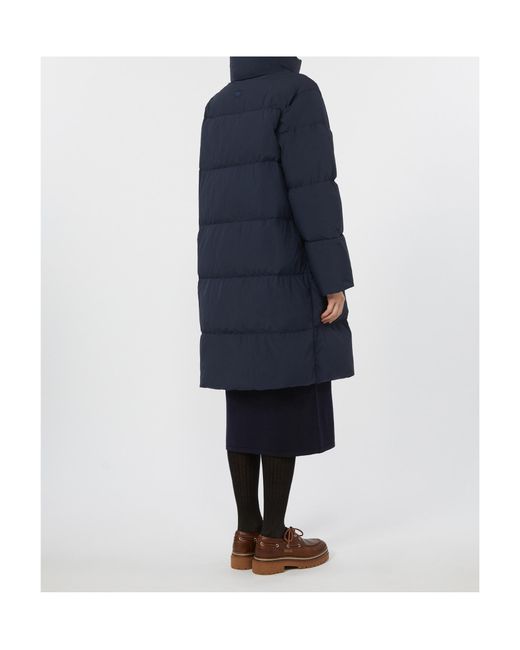 Weekend by Maxmara Blue Water-Repellent Down Jacket