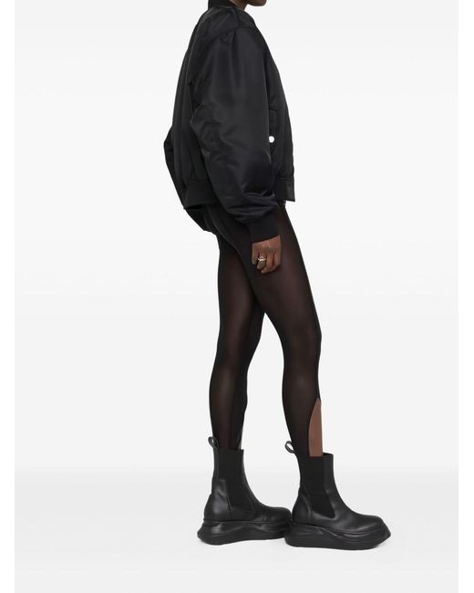 KNWLS Black Sheer Leggings