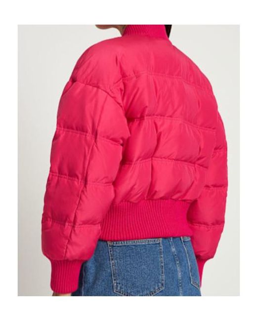 GIUSEPPE DI MORABITO Pink Nylon Down Jacket