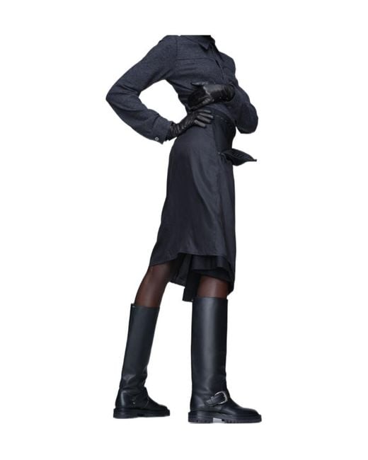 Maison Margiela Black Shirt Dress