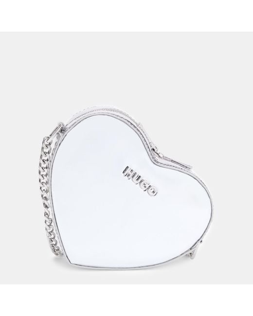 Boss White Love Crossbody