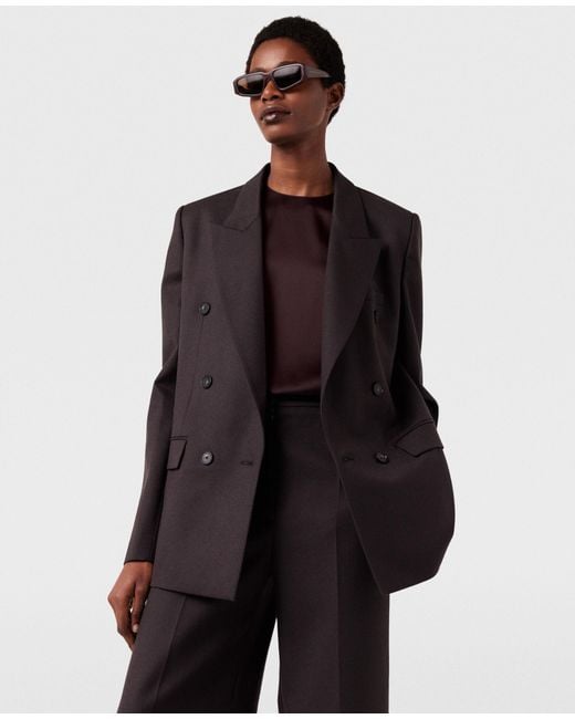 Stella McCartney Multicolor Double-Breasted Tailored Blazer