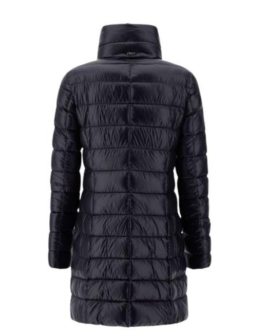 Herno Blue Turtleneck Down Jacket