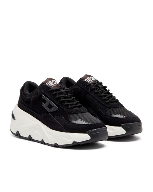 DIESEL Black S-Savannah W Platform Sneakers