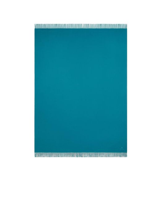 Loro Piana Blue Unito Blanket for men