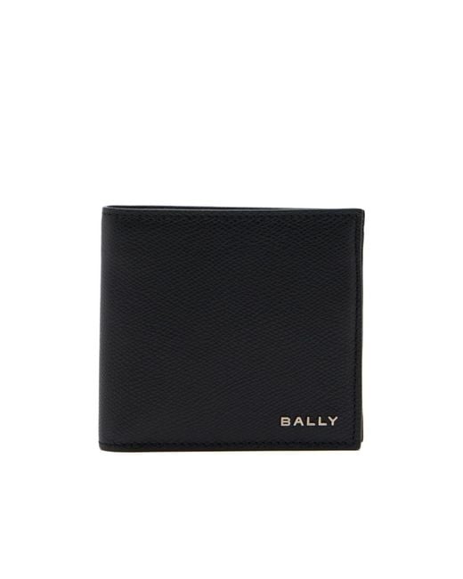 Bally Black Bi-Fold Wallet for men