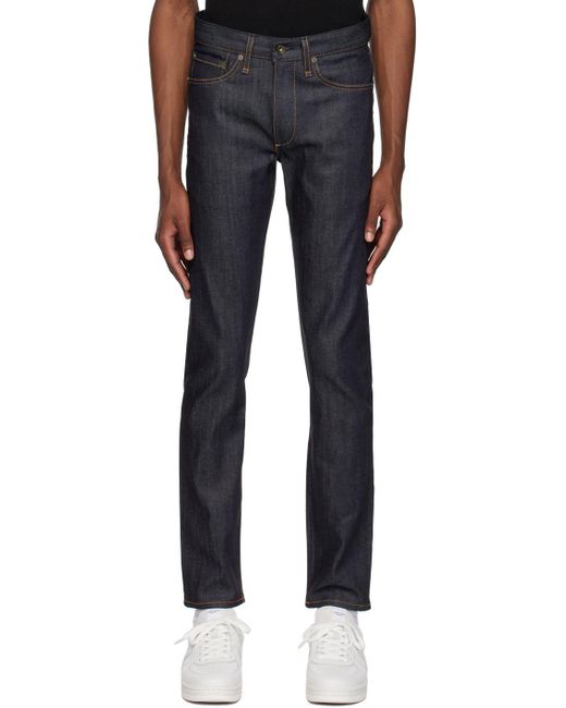 Rag & Bone Gray Fit 2 Belt-Loop Jeans for men