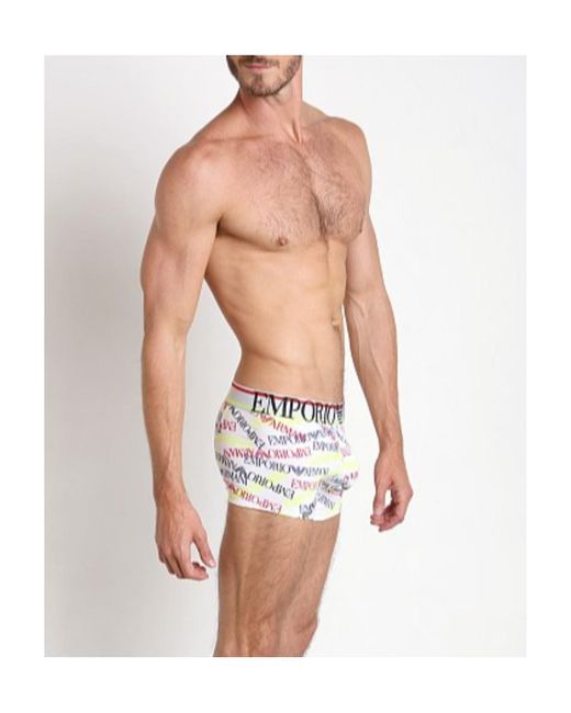 Emporio Armani Blue Logo Detail Underwear for men