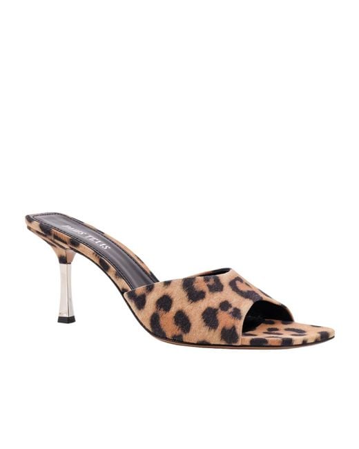 Paris Texas Brown Lorena Mules
