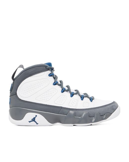 Nike Blue Air Jordan 9 Retro High-Top Sneakers for men
