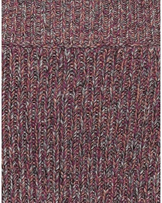 Chloé Purple Knitted A-Line Skirt