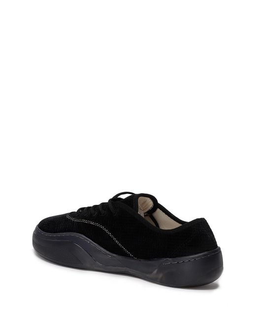 ERL Black Lace-Up Sneakers for men
