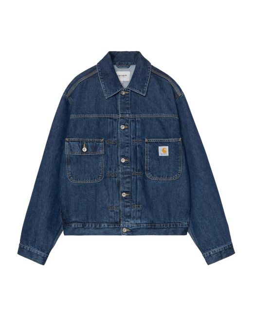 Carhartt Blue Belmar Jacket for men