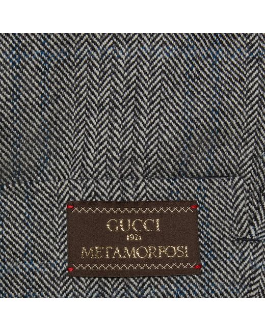 Gucci Gray Single-Breasted Coats for men