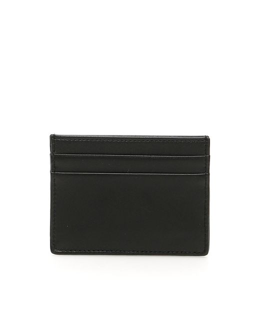 Dolce & Gabbana Black Devotion Logo Plaque Cardholder
