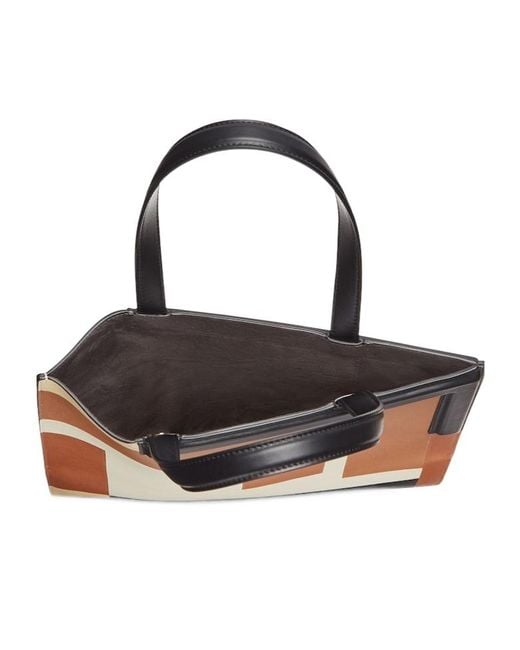 Fendi White Flip Medium Tote Bag