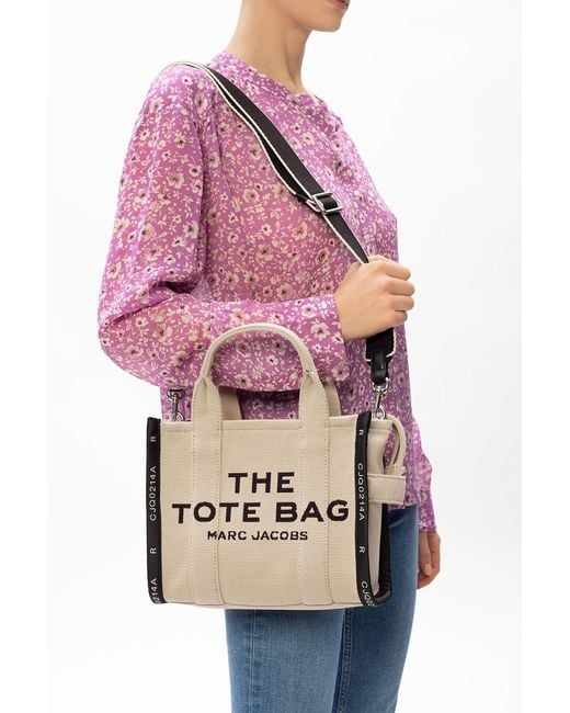 Marc Jacobs Natural Logo Details Handbag