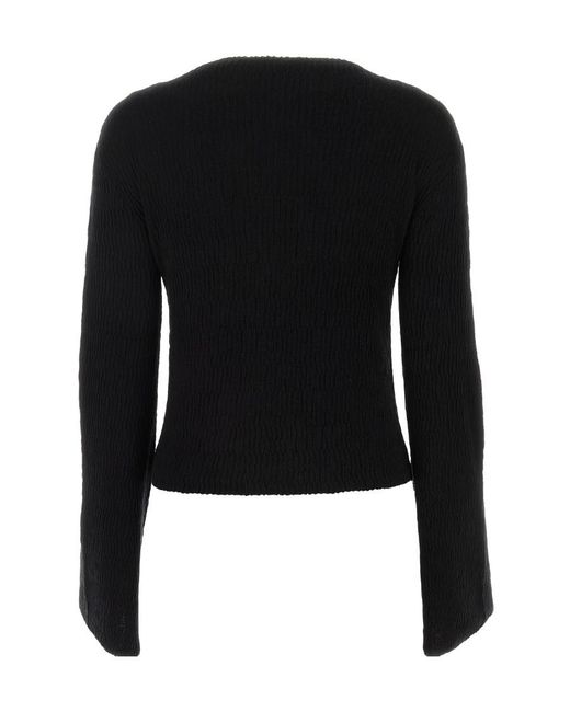 Chloé Black Chloé Long-Sleeved Knit Jumper