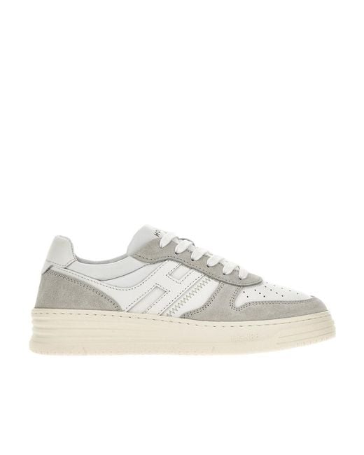 Hogan White H630 Low-Top Sneakers for men