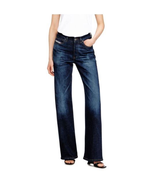 DIESEL Blue 1971-D-Sent Straight Leg Jeans
