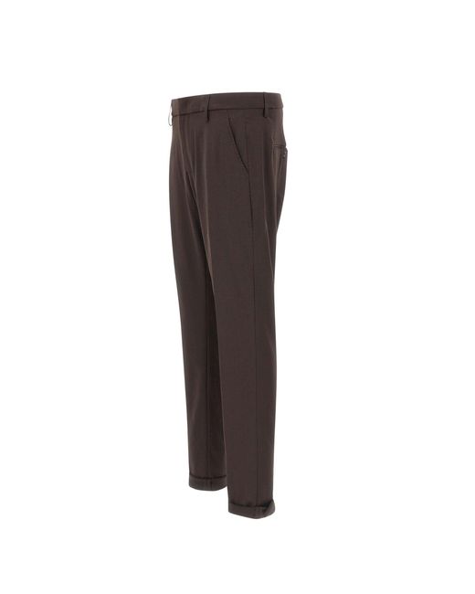 Dondup Gray Gaubert Slim Fit Pants for men