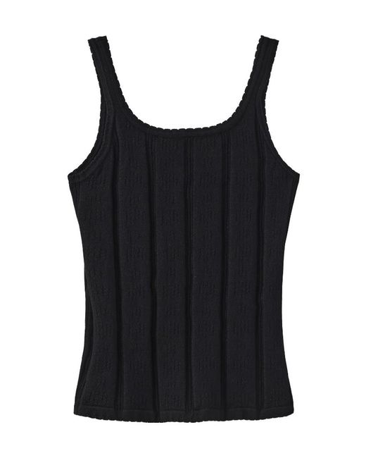 Marissa Chiara Black Sleeveless Vest