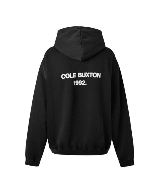 424 Black Pullover Hoodie for men