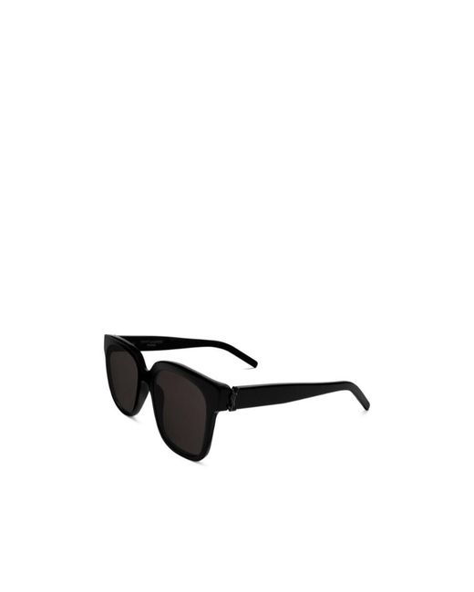 Saint Laurent Black Eyewear Square Frame Sunglasses