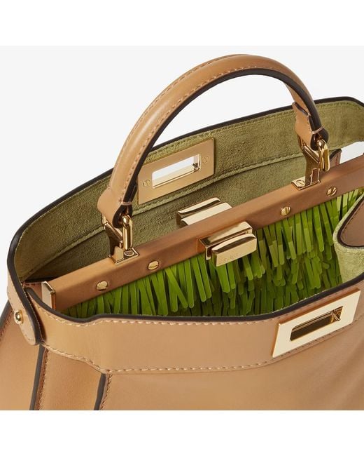 Fendi Metallic Small Peekaboo Iseeu Tote Bag