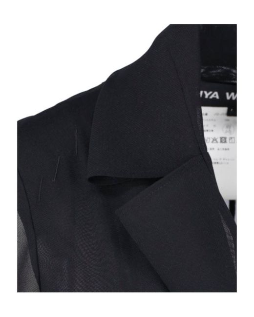 Junya Watanabe Black Long-Sleeve Jacket